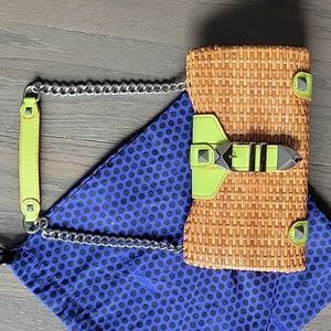 Rebecca Minkoff wicker bag/clutch